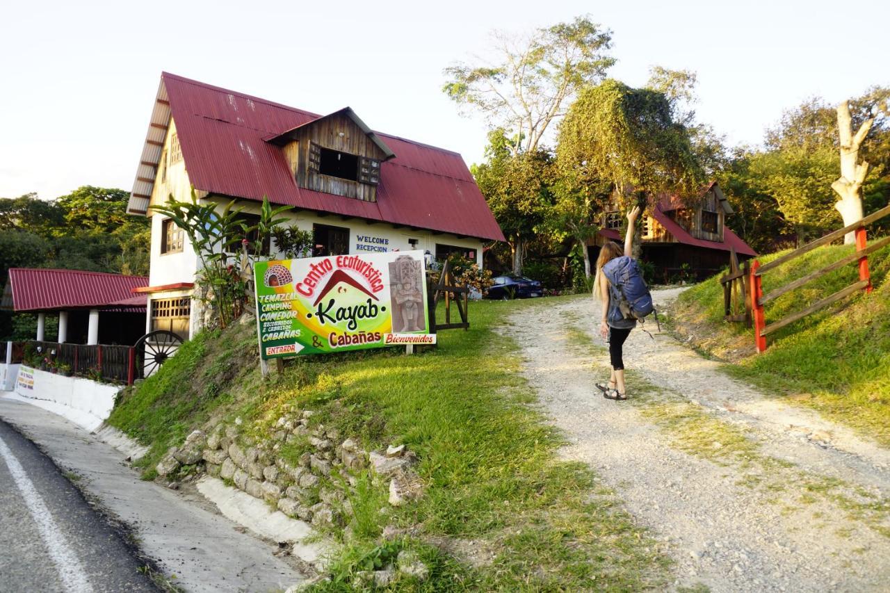 Cabañas Toniná Kayab Ocosingo Exterior foto